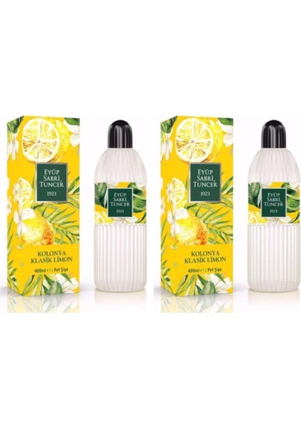 Klasik Limon Kolonyası 80 Derece 400 ml x 2