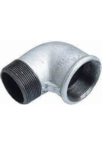 1/2 Galvanizli Kuyruklu Dirsek