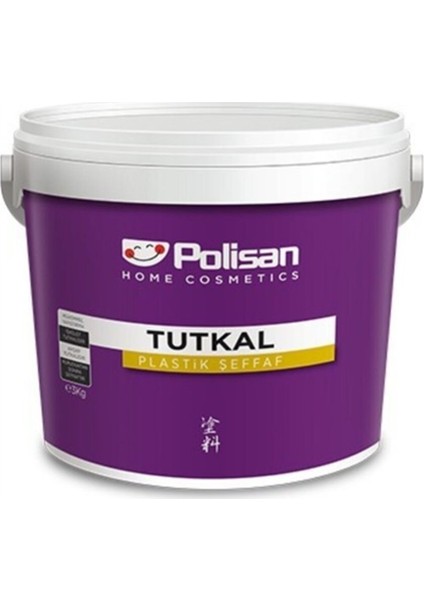 Plastik Tutkal Şeffaf 3kg