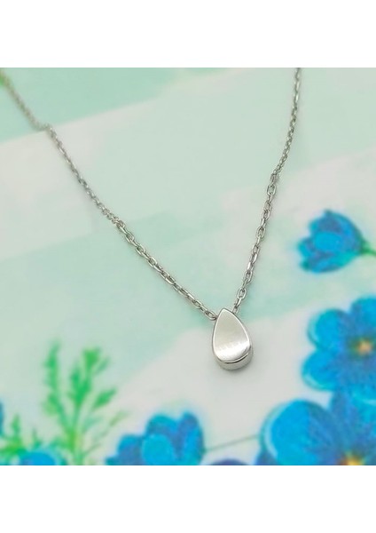 Damla 925 Ayar Gümüş Kolye