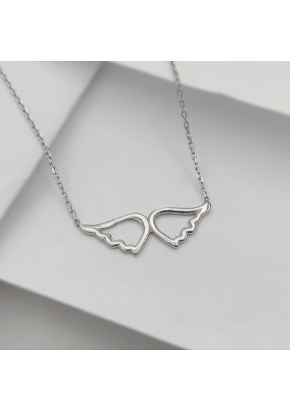 Melek Kanadı 925 Ayar Gümüş Kolye