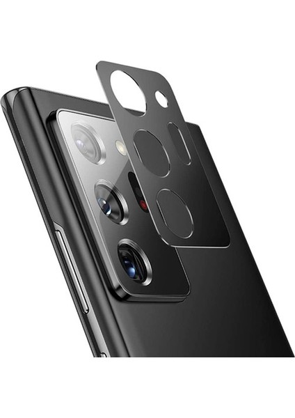 Samsung Galaxy Note 20 Ultra Kamera Lens Koruyucu Cam Siyah fiyatları