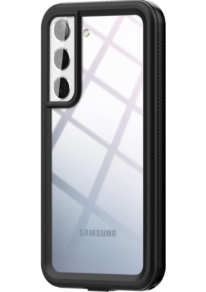 Samsung Galaxy S22 Kılıf Waterproof 360 Full Body Protective Siyah
