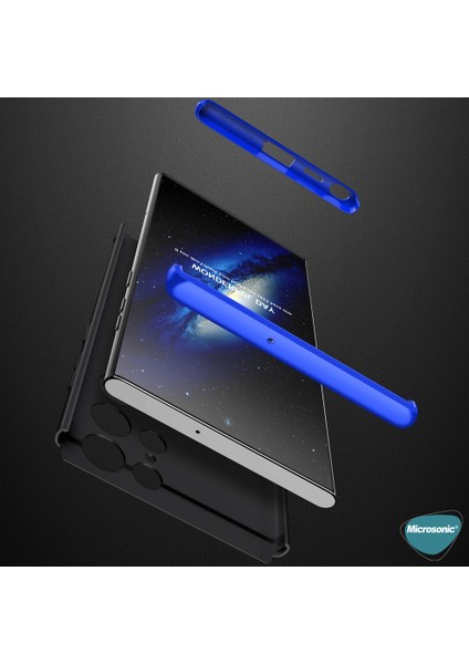 Samsung Galaxy S22 Ultra Kılıf Double Dip 360 Protective Kırmızı