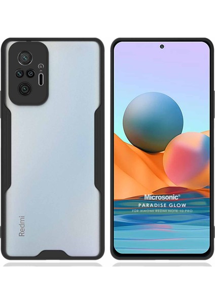 Xiaomi Redmi Note 10 Pro Max Kılıf Paradise Glow Siyah