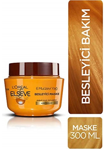Elseve 6 Mucizevi Yağ Serisi 4'lü Saç Bakım Seti fırsatları