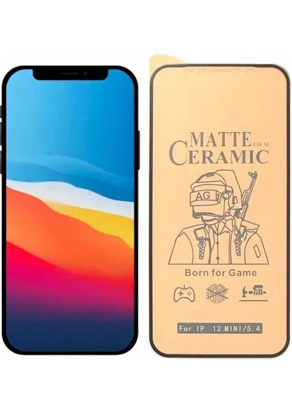 Iphone 12 Pro Max Uyumlu Mat/seramik Ekran(Nano) Koruyucu