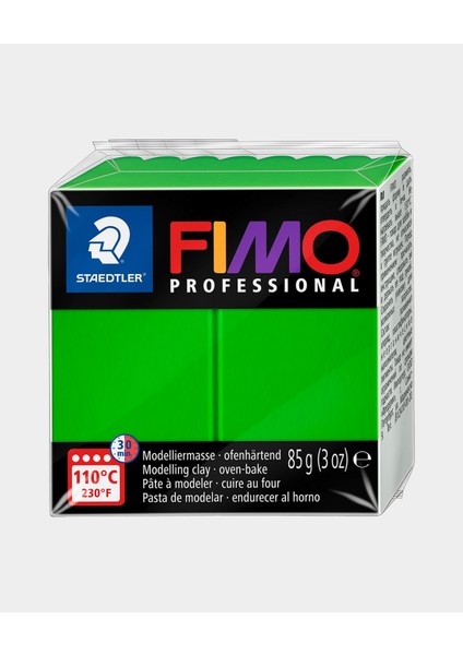 Fimo Professional Polimer Kil 85GR. Lacivert + Doğa Yeşili