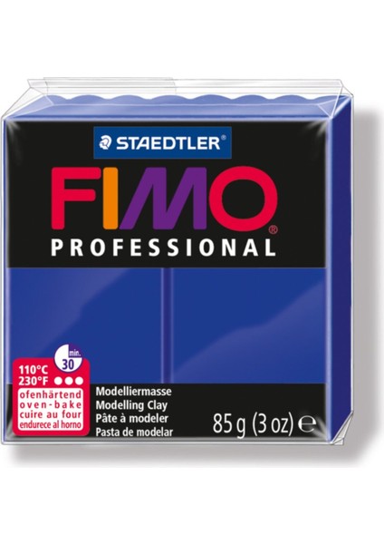 Fimo Professional Polimer Kil 85GR. Deniz Mavisi + Yaprak Yeşili