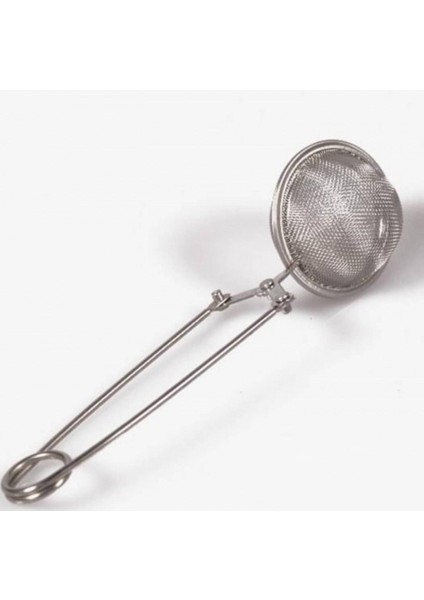 Paslanmaz Metal Pratik Kolay Bitki Çayı Demleme Süzgeci Aparatı