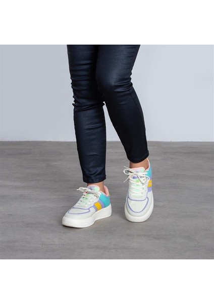 Freya Kadın Sneaker Spor Ayakkabı Lila Mint V2