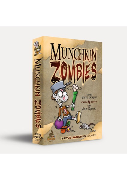 Neotroy Games Munchkin Zombies Kutu Oyunu