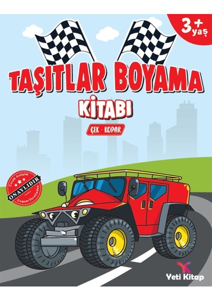 Taşıtlar Boyama Kitabı - Feyyaz Ulaş