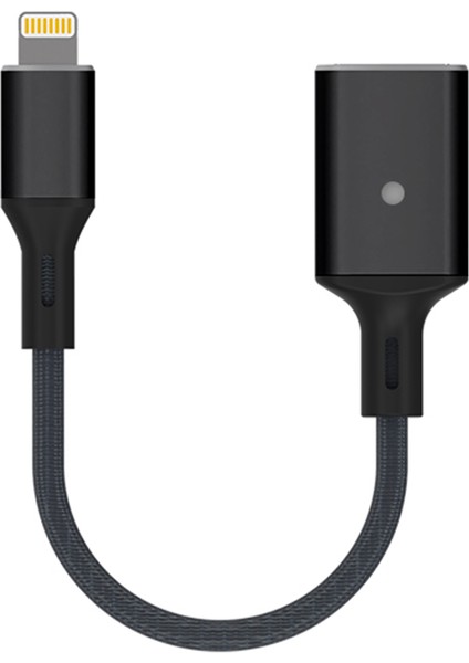 C Apple Lightning - USB Kablo Adaptörü Otg Dönüştürücü/ipad Için Kart Okuyucu/usb Flash Drive/u Disk/klavye/fare - Siyah Için (Yurt Dışından)