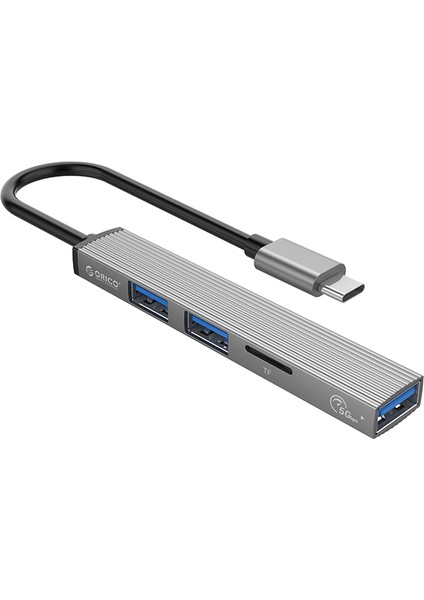 C Orıco AH-12F Tip-C-Usb3.0 Hub Mini Taşınabilir Metal Adaptörü Dizüstü Bilgisayarlar Için (Yurt Dışından)