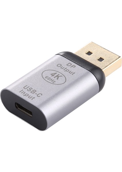 C 4K 60Hz USB 3.1 Tip C Dişi Ila Dp MACBOOK Için MACBOOK Için Male Adaptör Dönüşürü (Yurt Dışından)