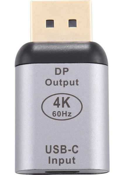 C 4K 60Hz USB 3.1 Tip C Dişi Ila Dp MACBOOK Için MACBOOK Için Male Adaptör Dönüşürü (Yurt Dışından)