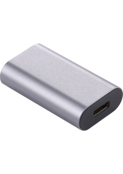C 4K 60Hz USB 3.1 Tip C Dişi Ila Mini Dp Dişi Adaptör Dönüştürücü MacBook Chromebook Pixel Için Gümüş (Yurt Dışından)