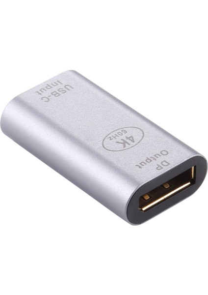 C 4K 60Hz USB 3.1 Tip C Dişi Ila Dp MacBook Chromebook Pixel Için Kadın Adaptör Dönüştürücü (Yurt Dışından)