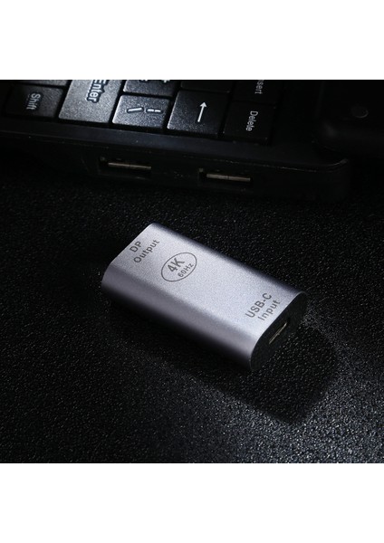C 4K 60Hz USB 3.1 Tip C Dişi Ila Dp MacBook Chromebook Pixel Için Kadın Adaptör Dönüştürücü (Yurt Dışından)