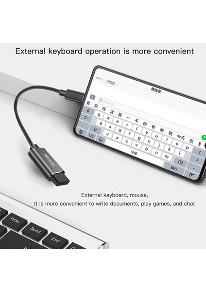 C Yesido GS01 Tip-C-Usb Otg Veri Iletim Adaptör Kablosu (Yurt Dışından)
