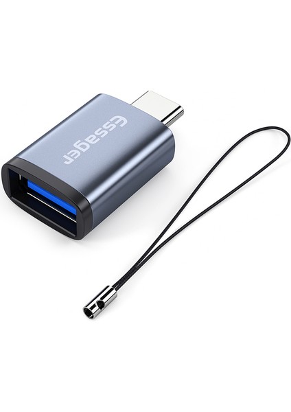 C Essager Mini USB 3.0 Adaptör Cep Telefonu Tip-C Erkek-Usb Kadın Otg Adaptör Dönüştürücü Konnektörü (Yurt Dışından)