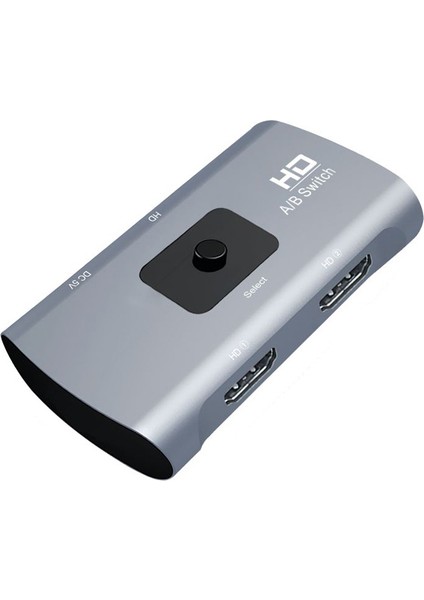 C Z56 Çift HDMI Dişi Type-C + HDMI Kadın Audio Video Iki Yönlü 4K Hd Switcher (Yurt Dışından)
