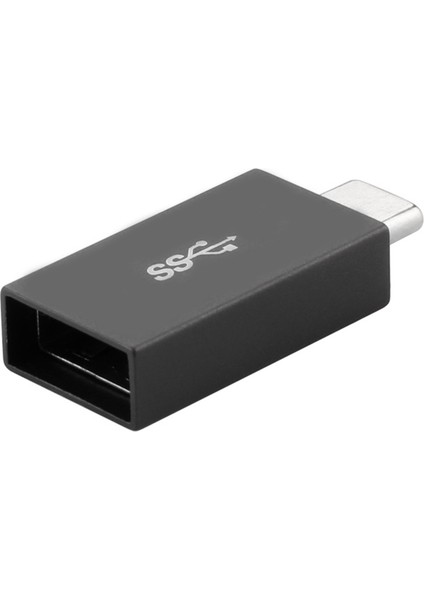 C Taşınabilir Usb-C Erkek-Usb-A Dişi Otg Konektör Adaptörü-Gri (Yurt Dışından)