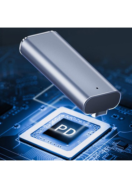 C Magsafe 2 Dönüştürücü Için Type-C Dişi Pd Macbook Için Hızlı Şarj Metal Adaptörü (Yurt Dışından)