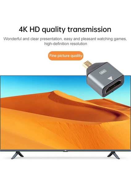 C Mikro HDMI Erkek - HDMI Kadın Altın Kaplama Konnektörü Monitör Hdtv Projektör Için Hd Bağlantı Adaptörü (Yurt Dışından) fırsatları