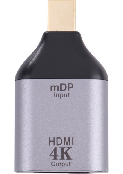 C 4K 30Hz HDMI Dişi Ila Mini Dp Monitor Hdtv Projektör Için Erkek Altın Kaplama Fiş Adaptörü (Yurt Dışından)