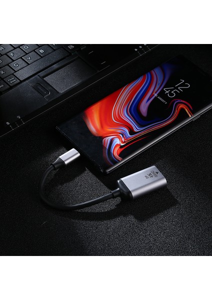 C 4K 60Hz Dp Ekran Port Famal'a MacBook Air 12 Için Tip C Erkek Adaptör Kablosu 12 (Yurt Dışından)
