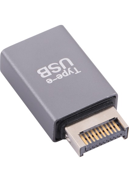 C Taşınabilir USB Dişi-E Erkek Alüminyum Alaşım Adaptör Dönüştürücü (Yurt Dışından)