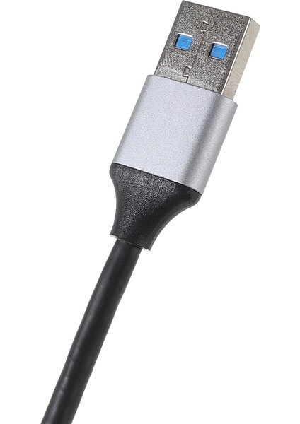 C USB 3.0 5-In-1 Hub Splitter 3 x Usb3.0 5gbps Yüksek Hızlı Şanzıman Tf Sd Kart Okuyucu Adaptörü (Yurt Dışından)