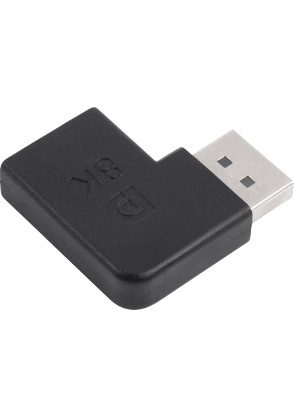 C Dp1.4 8k Displayport Erkek Displayport Kadın Hdr Görüntü Dirsek Adaptör Dönüştürücü (Yurt Dışından)