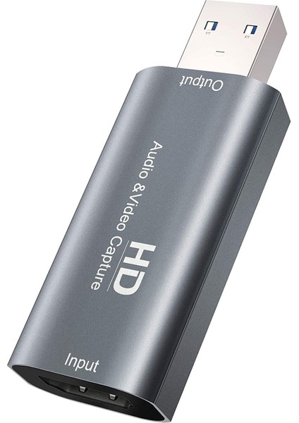 C Z26S Full Hd 1080P 60FPS HDMI - USB 3.0 Video Yakalama Kartı Oyunu Kayıt Kutusu Canlı Akış Için (Yurt Dışından)