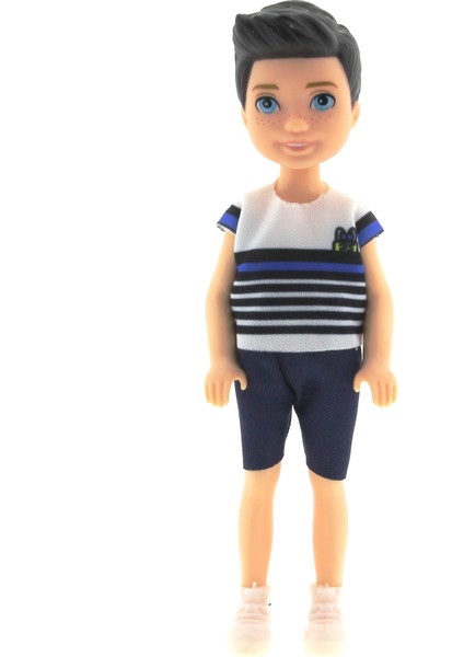 Kot Şortlu 14 cm Tekli Erkek Bebek