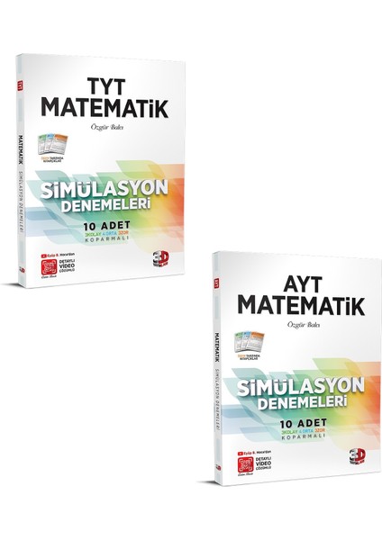 TYT AYT 2022 Matematik Deneme Seti