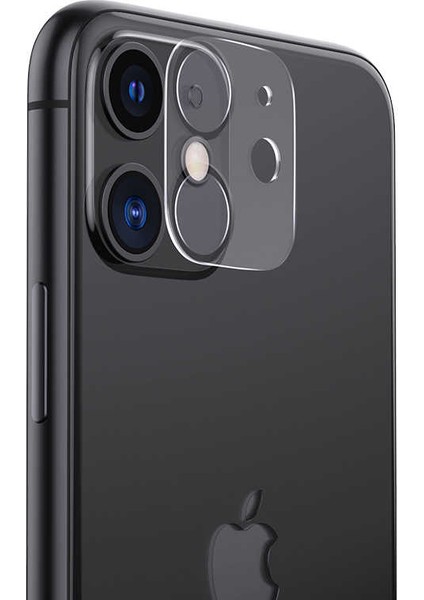 Apple iPhone 11 Kamera Lens Koruma Cam Nano
