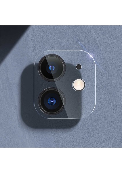 Apple iPhone 11 Kamera Lens Koruma Cam Nano