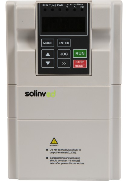 3 Hp 2.2 Kw MONOFAZE(3X220) Solar Pompa Sürücü