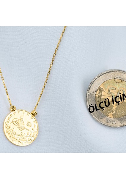 Çeyrek Reşatlı 22 Ayar Altın Kolye indirimleri