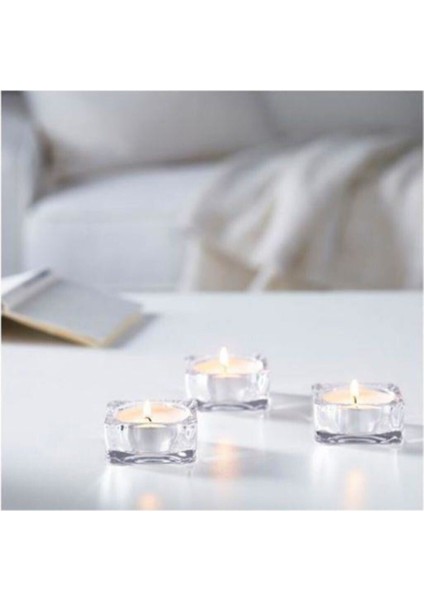 Tealight Beyaz 100'LÜ Paket Mum