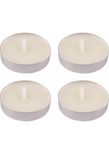 Tealight Beyaz Klasik 50'li Mum