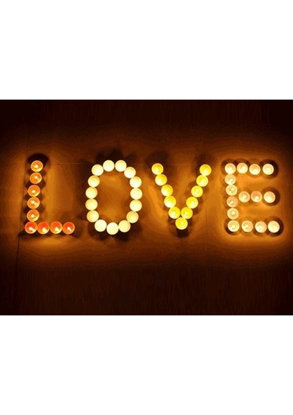 Tealight Mum Beyaz 7 gr (100 Adet)