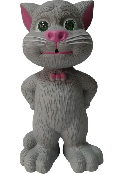 Konuşan Kedi Tom Ses Kaydeden Müzikli 23 cm Talking Tom Cat