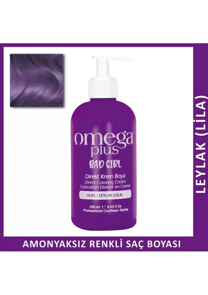 Bad Girl Lila Amonyaksız Renkli Saç Boyası 250 ml