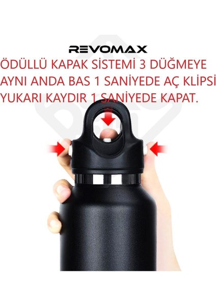 Çelik Termos 355ML (12OZ) Mor