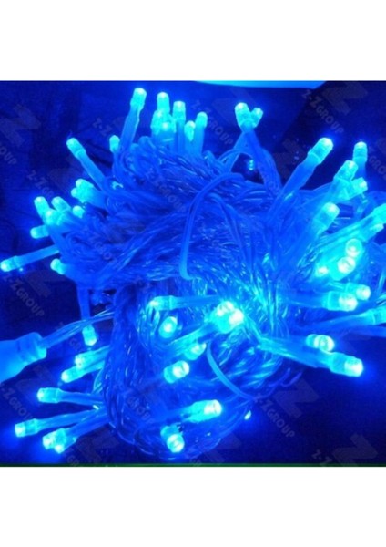 100 LED Yılbaşı LED Mavi Işık