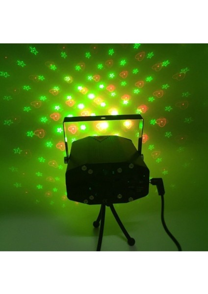 Laser Işık Mini Stage Light Ledpar Flaşör Robot Işık Robotu